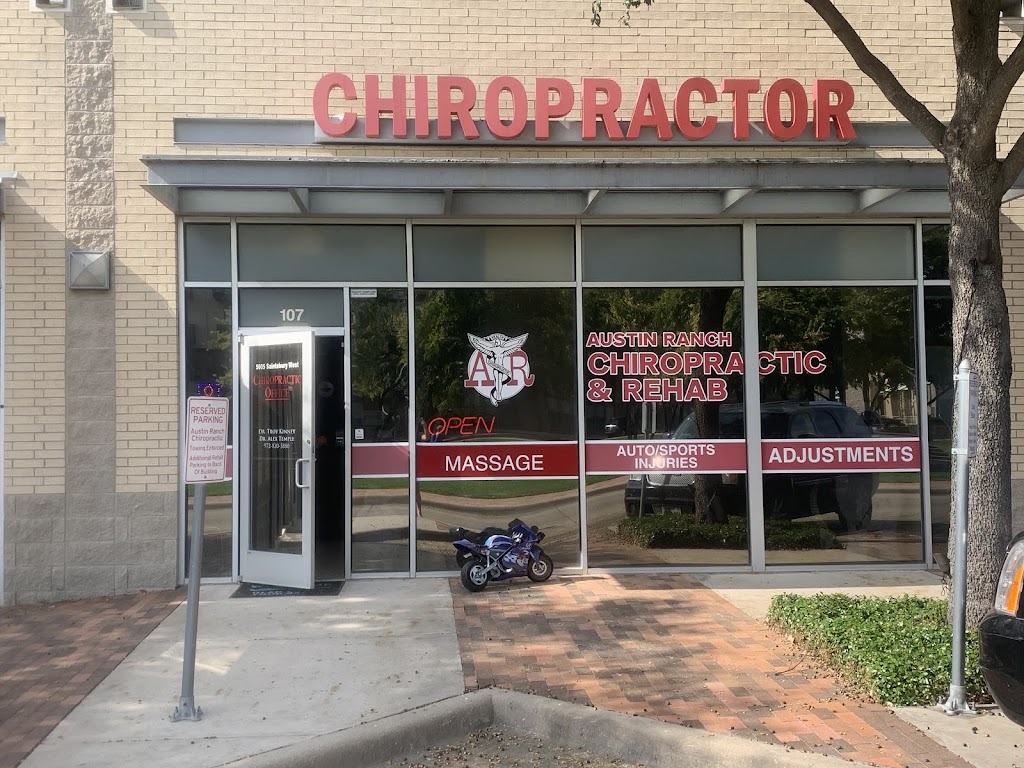 Austin Ranch Chiropractic: Troy Kinney DC | 5805 Saintsbury Dr #107, The Colony, TX 75056, USA | Phone: (469) 585-9346