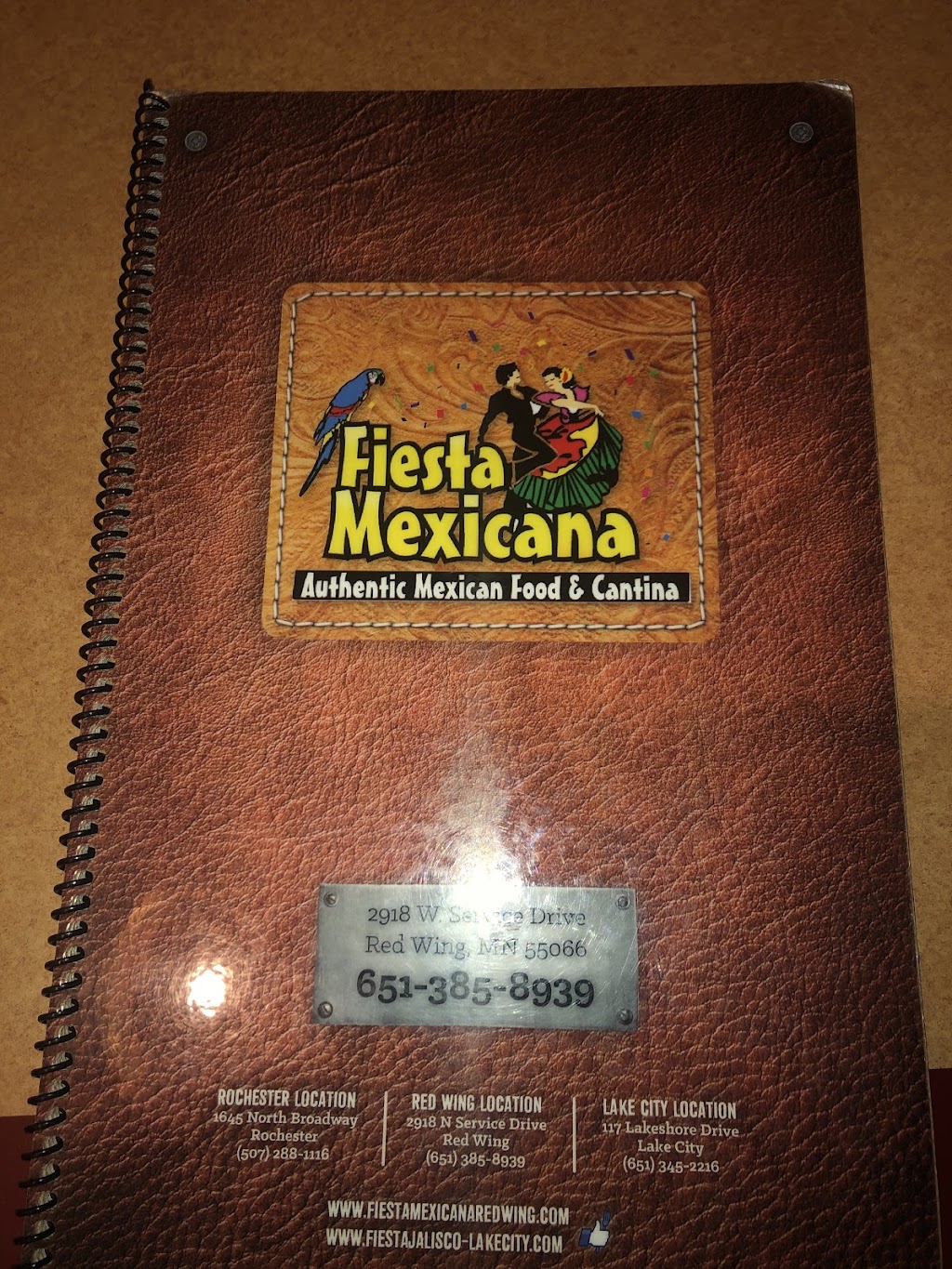 Fiesta Mexicana | 2918 N Service Dr, Red Wing, MN 55066, USA | Phone: (651) 385-8939