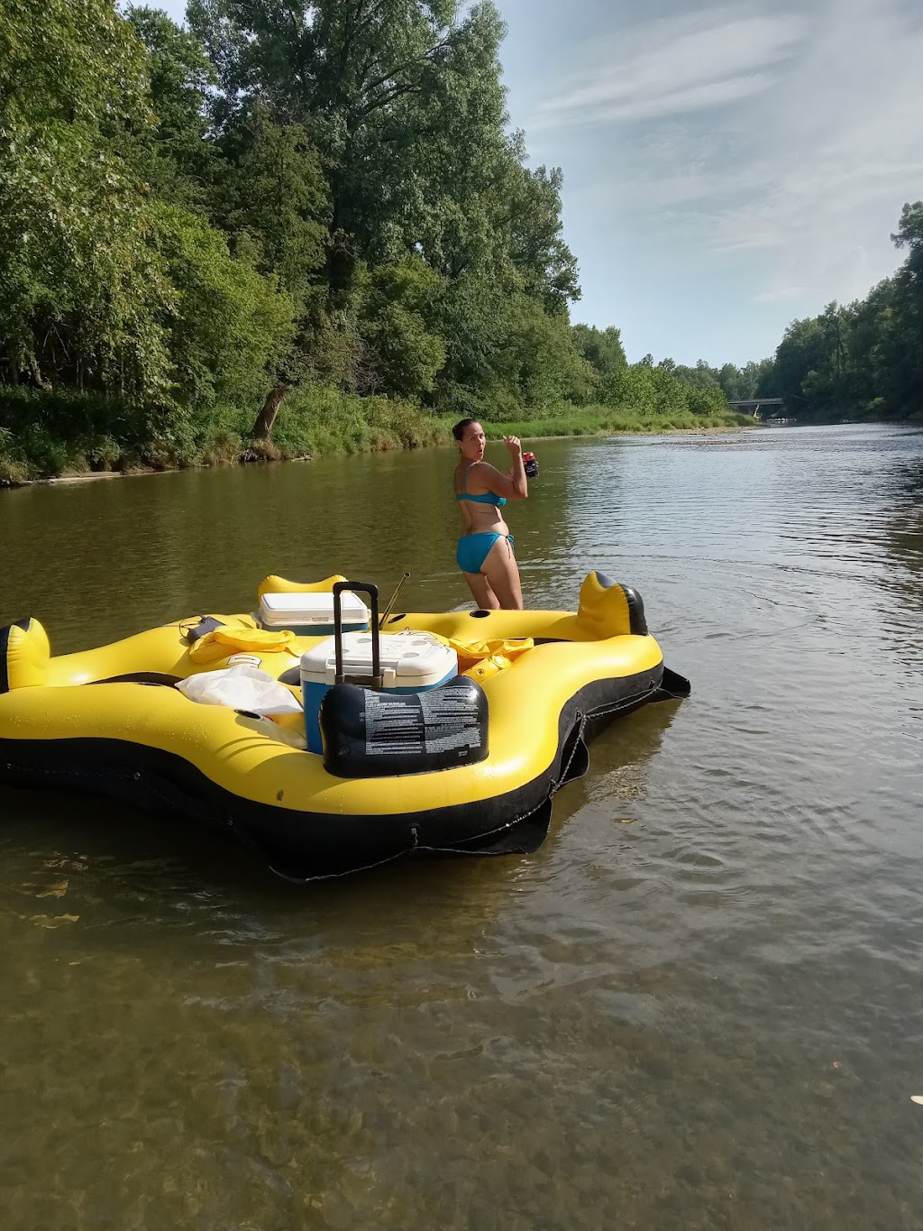 Robinsons Whitewater River Campground | 1614 IN-121, Connersville, IN 47331, USA | Phone: (765) 825-4885