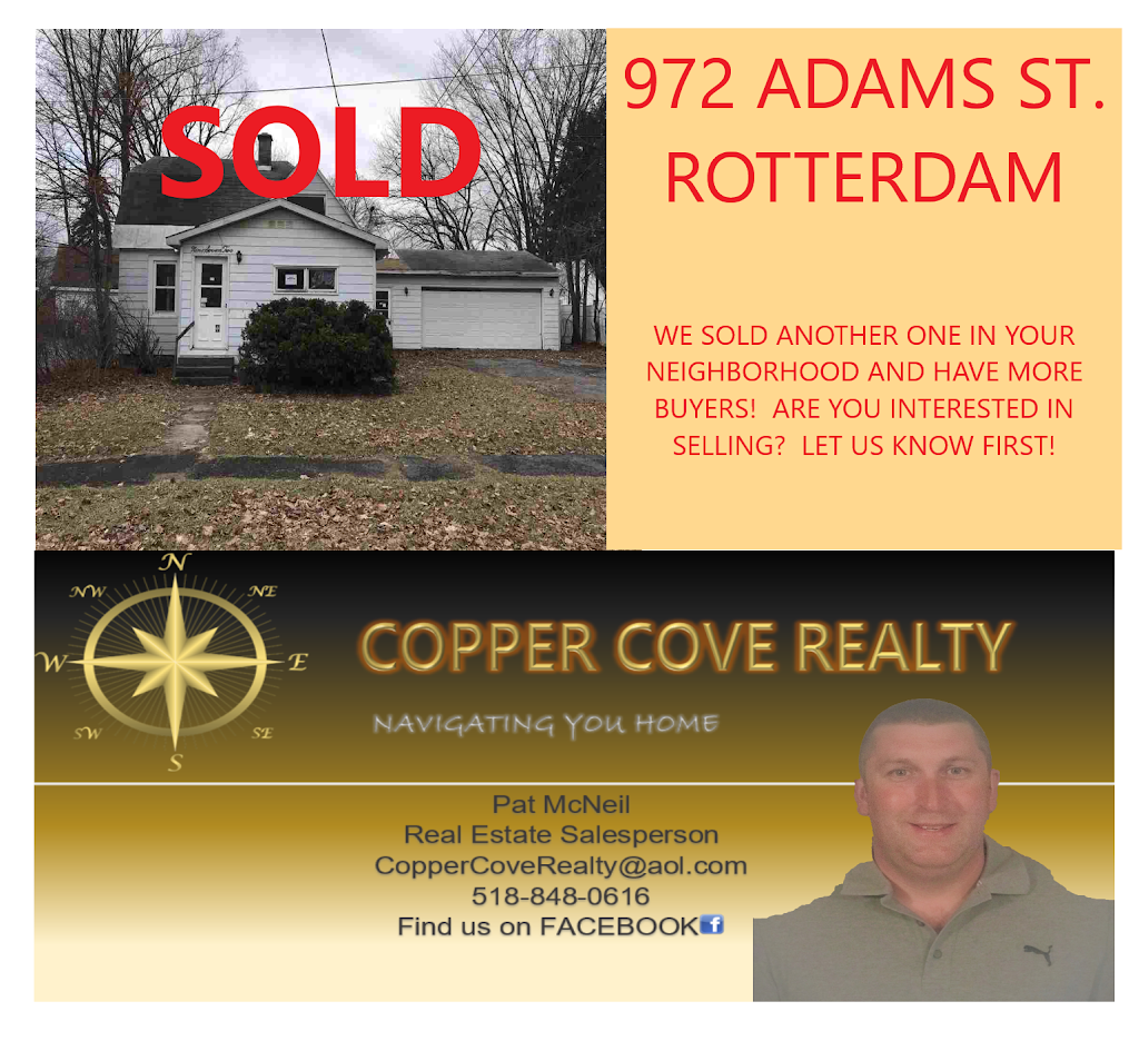 Copper Cove Realty | Church St, Hagaman, NY 12086, USA | Phone: (518) 221-7022