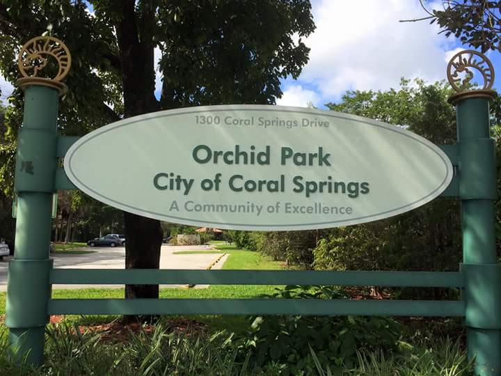 Orchid Park | 1300 Coral Springs Dr, Coral Springs, FL 33071, USA | Phone: (954) 345-2112