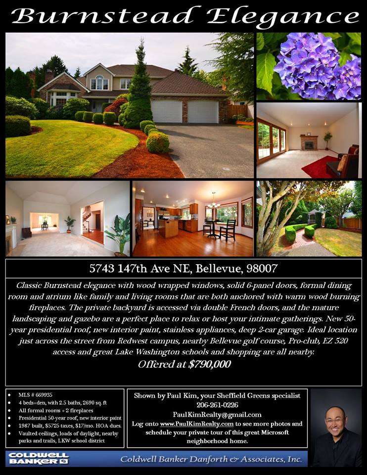 Paul Kim: Bellevue Realtor - Coldwell Banker Danforth | 4460 141st Ave SE, Bellevue, WA 98006, USA | Phone: (206) 909-7100