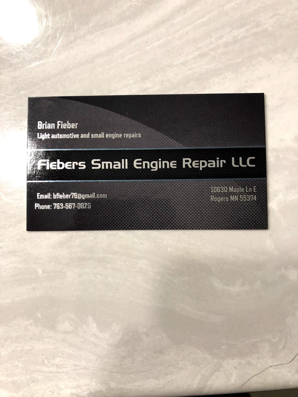 Fieber’s small engine repair & light automotive repair LLC | 10630 Maple Ln, Rogers, MN 55374, USA | Phone: (763) 567-0826