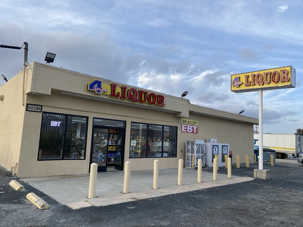 4 Bros liquor #7 | 50386 Main St, Cabazon, CA 92230, USA | Phone: (951) 849-6422