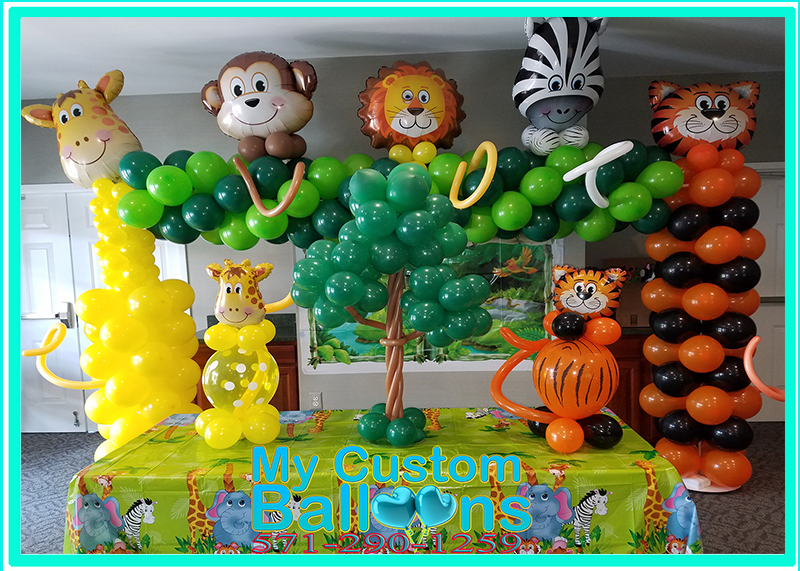 My Custom Balloons | Next To BP Gas Station, 2305 S Walter Reed Dr Unit #6, Arlington, VA 22206, USA | Phone: (571) 290-1259
