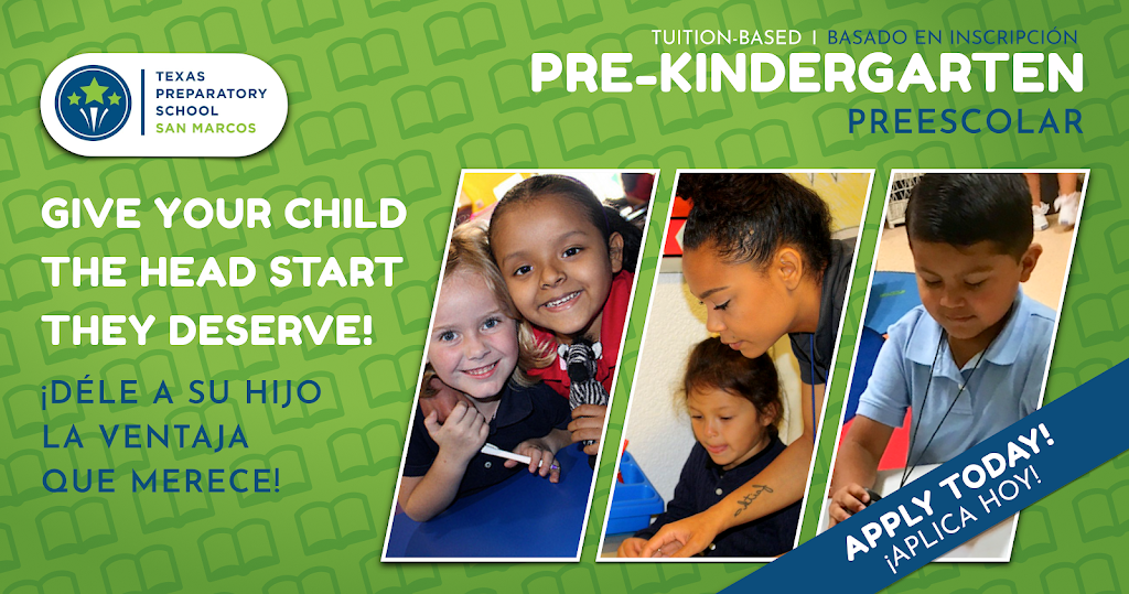 Pre-Kindergarten Texas Preparatory School - San Marcos Campus | 400 Uhland Rd #1, San Marcos, TX 78666 | Phone: (512) 805-3000