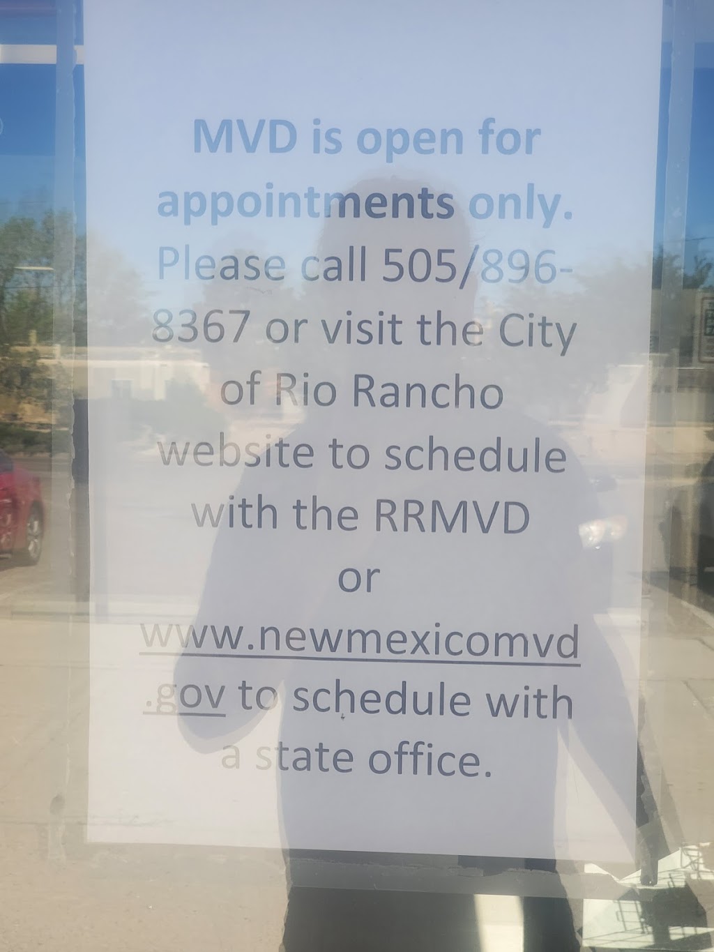 Rio Rancho Motor Vehicle Division | 4114 Sabana Grande Ave SE, Rio Rancho, NM 87124, USA | Phone: (505) 896-8367