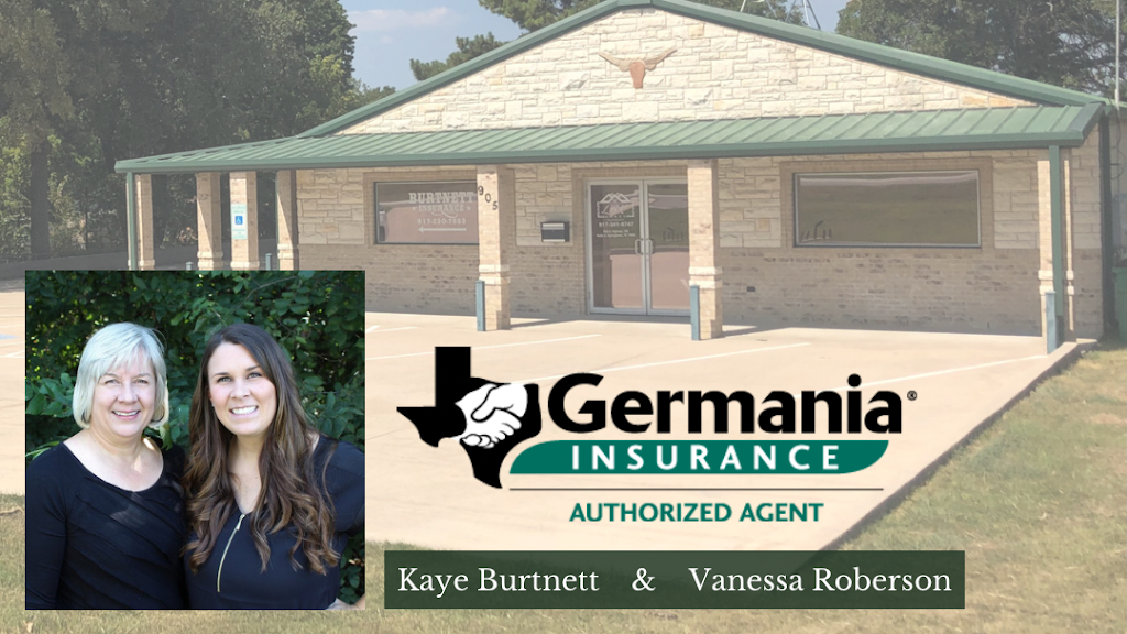 Burtnett Insurance Agency - Germania Insurance | 905 E Hwy 199, Springtown, TX 76082, USA | Phone: (817) 220-7682