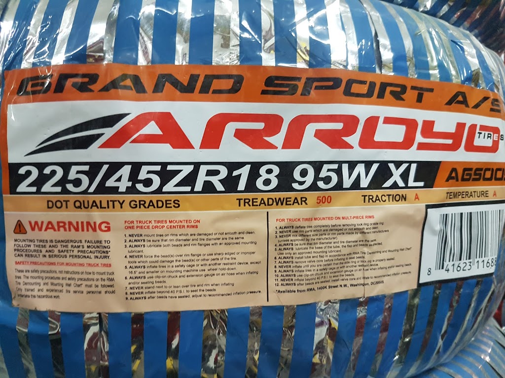 Arroyo Tires | 4490 Ayers Ave, Vernon, CA 90058, USA | Phone: (562) 340-6252