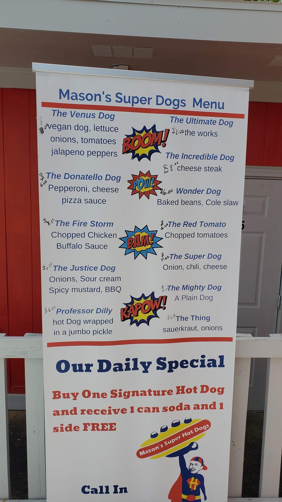 Mason’s Super Dogs | 3275 Snapfinger Rd, Stonecrest, GA 30038, USA | Phone: (678) 508-4086