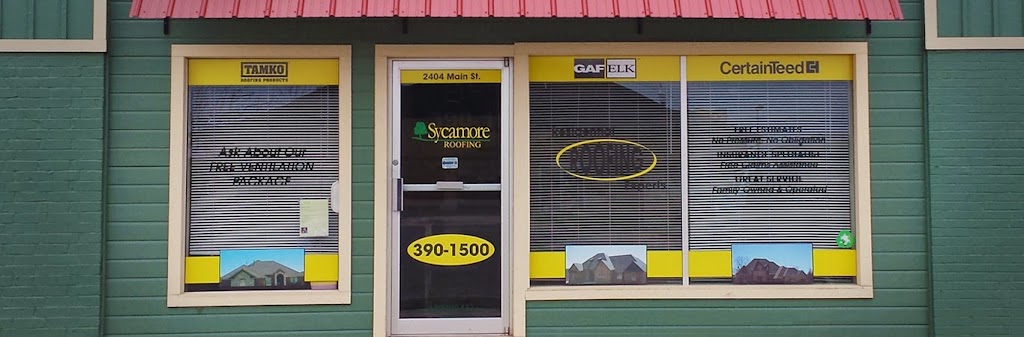 Sycamore Roofing | 2404 Main St, Choctaw, OK 73020, USA | Phone: (405) 390-1500