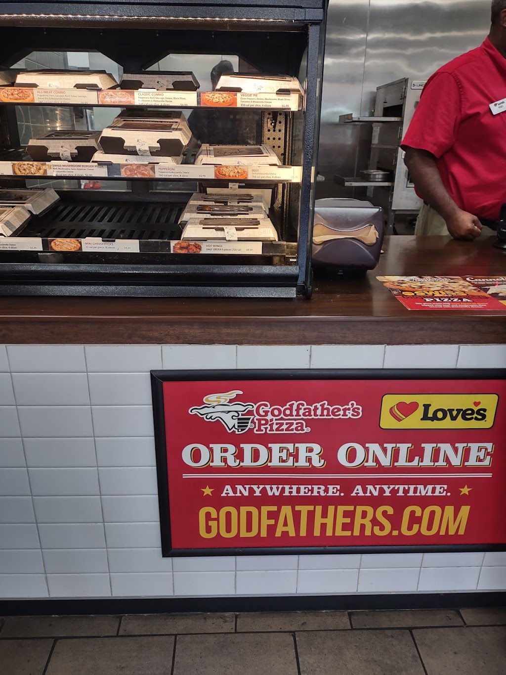 Godfathers Pizza Express | 23845 Rogers Clark Blvd, Ruther Glen, VA 22546, USA | Phone: (804) 428-3583