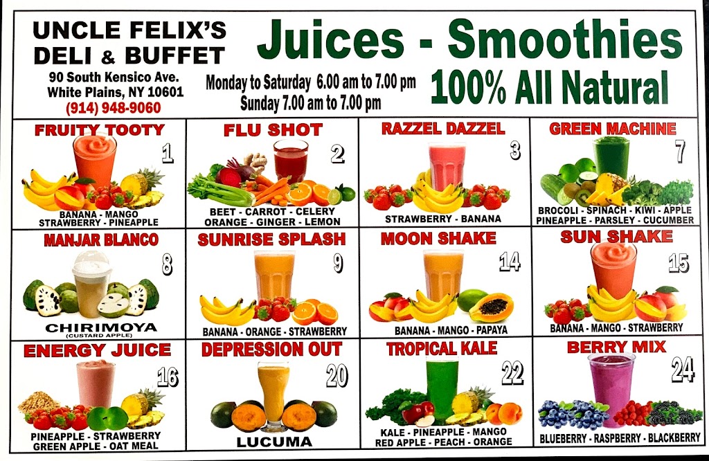 Uncle Felixs Deli | 90 S Kensico Ave, White Plains, NY 10601, USA | Phone: (914) 948-9060