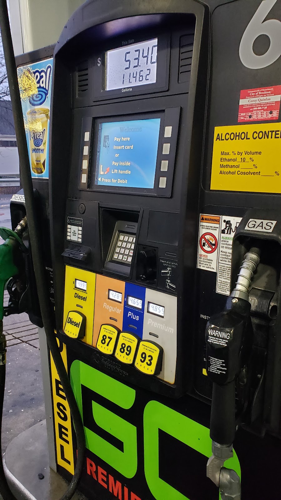 GO Gas | 660 Pleasant St, Brockton, MA 02301 | Phone: (774) 296-8971