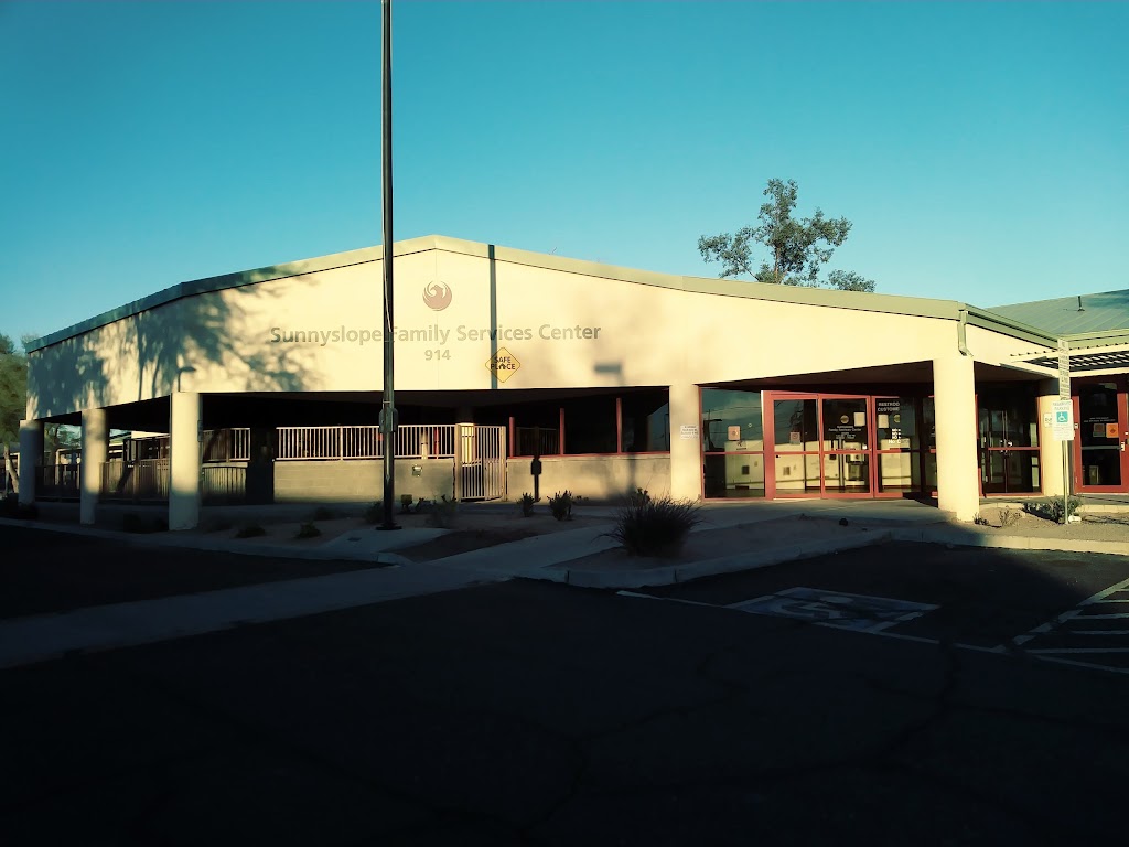 Sunnyslope Family Service Center | 914 W Hatcher Rd, Phoenix, AZ 85021, USA | Phone: (602) 495-5229