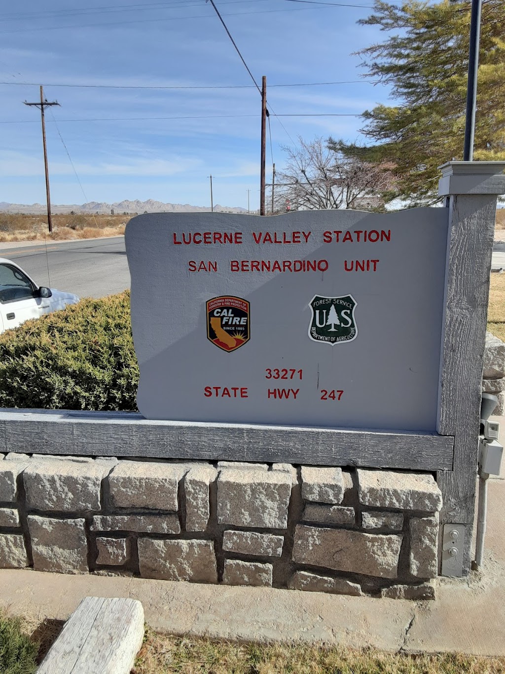 CAL FIRE BDU - Lucerne Valley Fire Station | 33271 Old Woman Springs Rd, Lucerne Valley, CA 92356, USA | Phone: (760) 248-7525