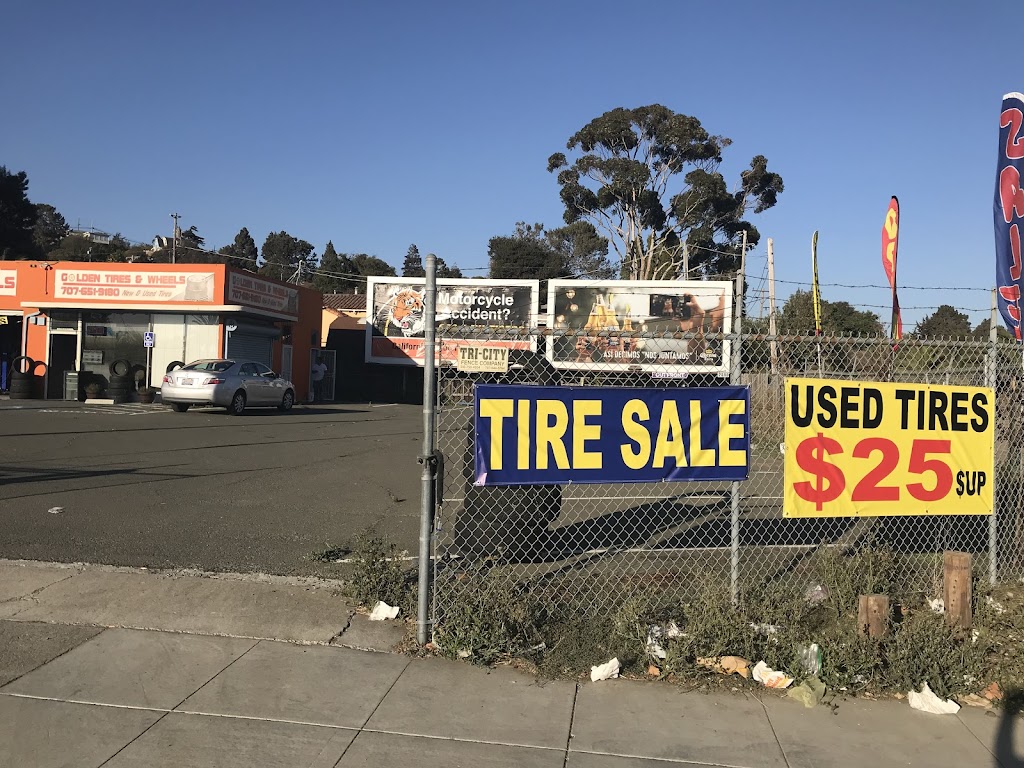 Golden Tires and Wheels | 4 Wilson Ave, Vallejo, CA 94590, USA | Phone: (707) 651-9180