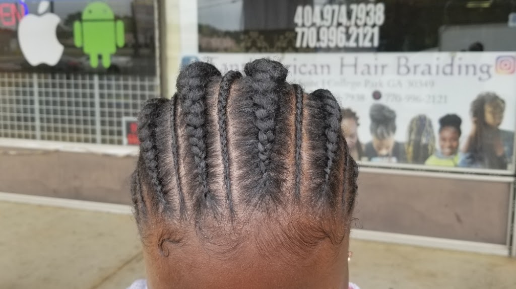 TANTI African Hair Braiding | 5436 Riverdale Rd suite i, College Park, GA 30349, USA | Phone: (678) 519-1188