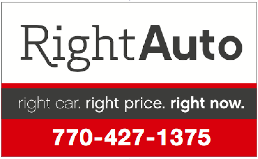 Right Auto | 892 Cobb Pkwy SE, Marietta, GA 30060, USA | Phone: (770) 427-1375