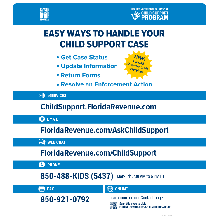 Florida Department of Revenue Child Support Program - Holiday | 2127 Grand Blvd #100, Holiday, FL 34690, USA | Phone: (850) 488-5437