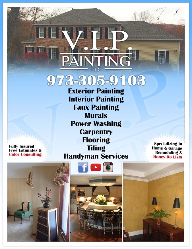 VIP Painting LLC | Wayne, NJ 07470, USA | Phone: (973) 305-9103