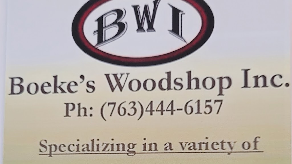 Boekes Woodshop Inc | 2815 269th Ave NE, Isanti, MN 55040 | Phone: (763) 444-6157