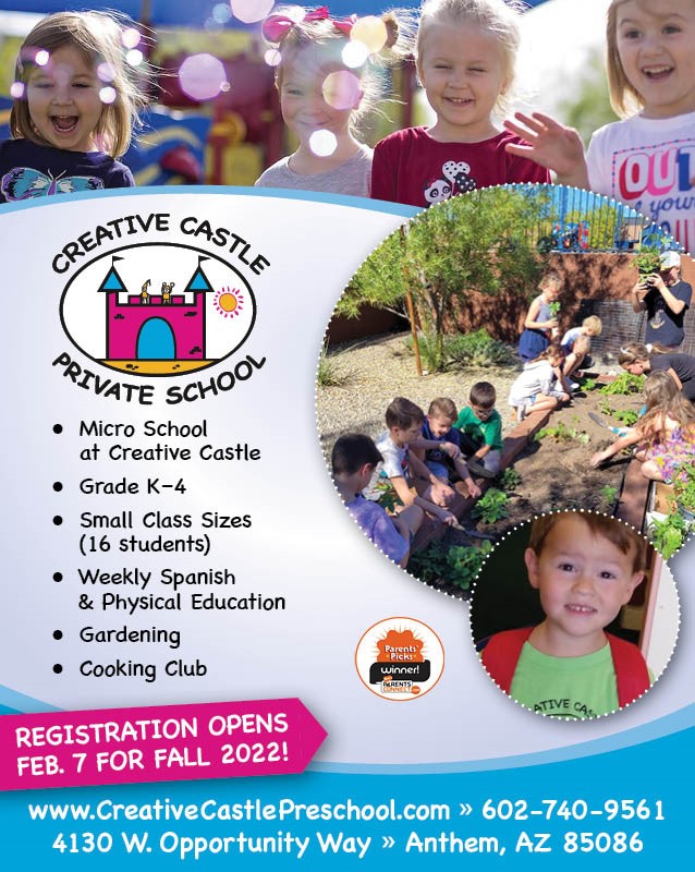 Creative Castle Private School | 4130 W Opportunity Way, Phoenix, AZ 85086, USA | Phone: (623) 551-8013