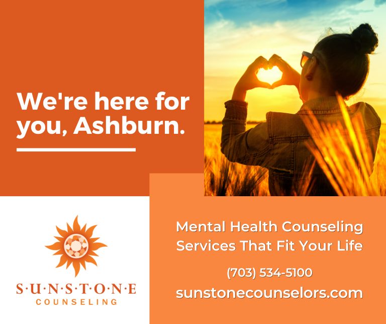 Sunstone Counseling | 20145 Ashbrook Pl Suite 180, Ashburn, VA 20147, USA | Phone: (703) 534-5100