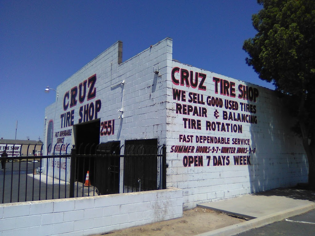 Cruz Tire Shop | 2551 S Elm Ave, Fresno, CA 93706, USA | Phone: (559) 494-0534