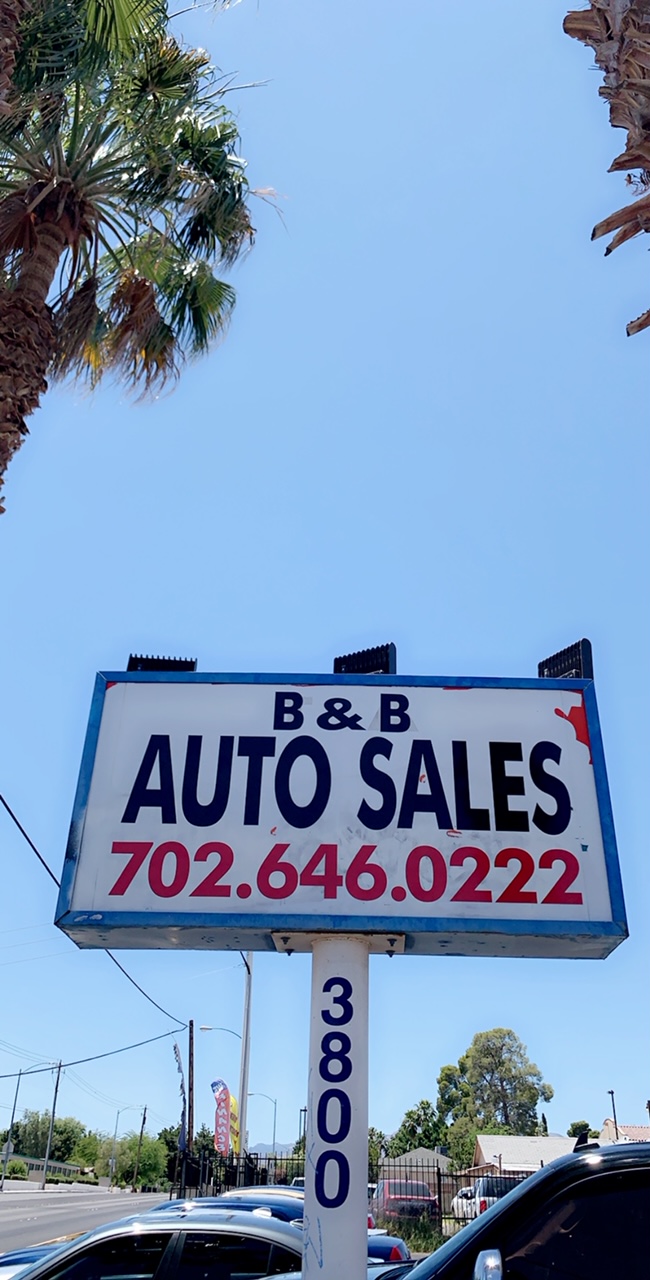 B&B Auto Sales | 3800 Vegas Dr, Las Vegas, NV 89108, USA | Phone: (702) 646-0222