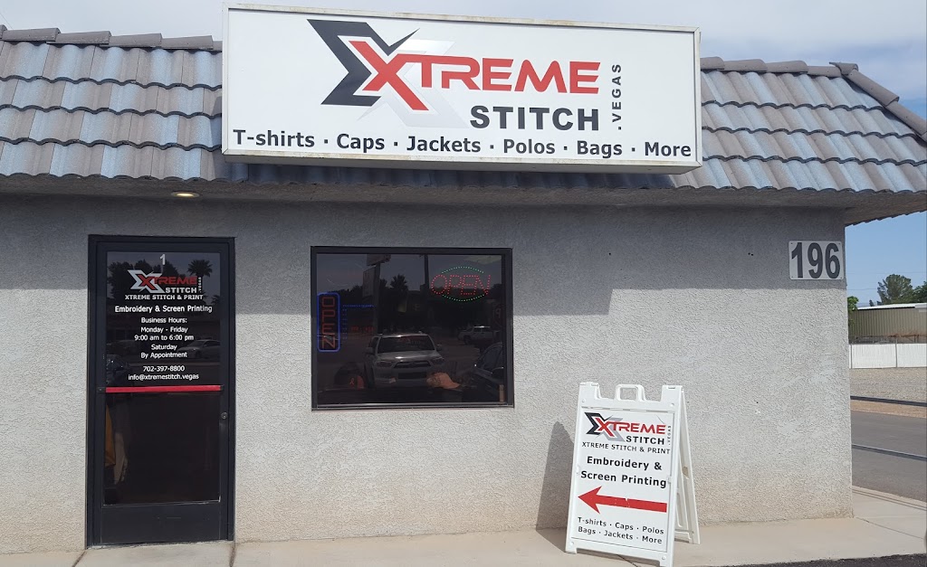 Xtreme Stitch & Print LLC | 196 S Moapa Valley Blvd #1, Overton, NV 89040, USA | Phone: (702) 397-8800