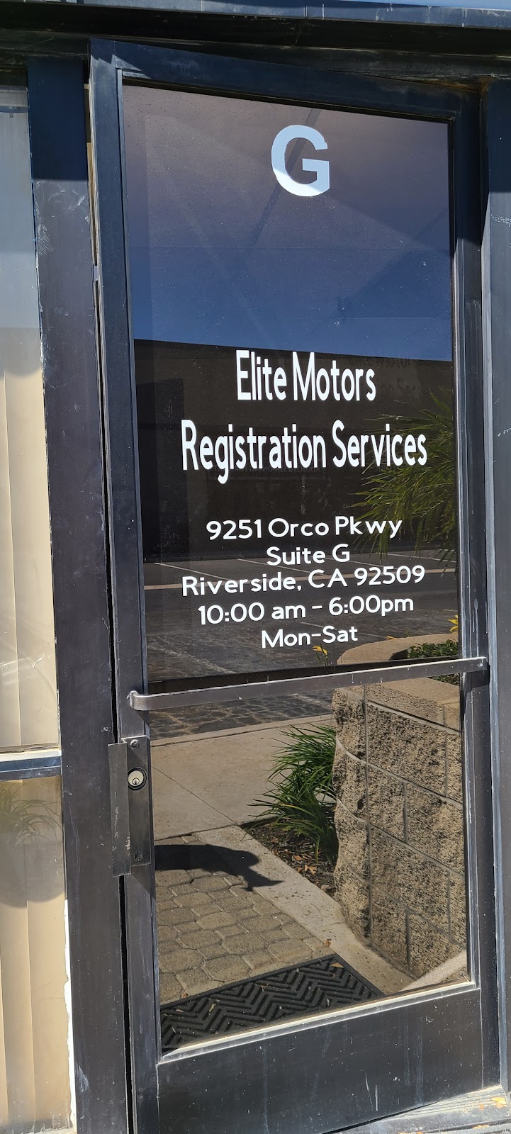 Elite Motors Registration Services | 9251 Orco Pkwy Suite G, Riverside, CA 92509, USA | Phone: (951) 907-0341