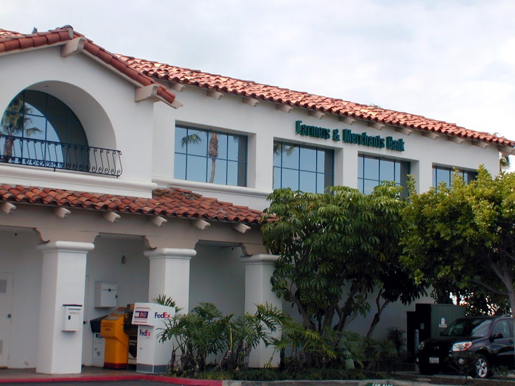 Farmers & Merchants Bank | 621 N El Camino Real, San Clemente, CA 92672, USA | Phone: (949) 373-2470