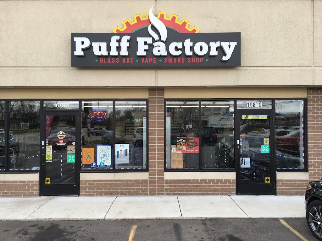 Puff Factory | 16021 15 Mile Rd, Clinton Twp, MI 48035, USA | Phone: (586) 343-8081