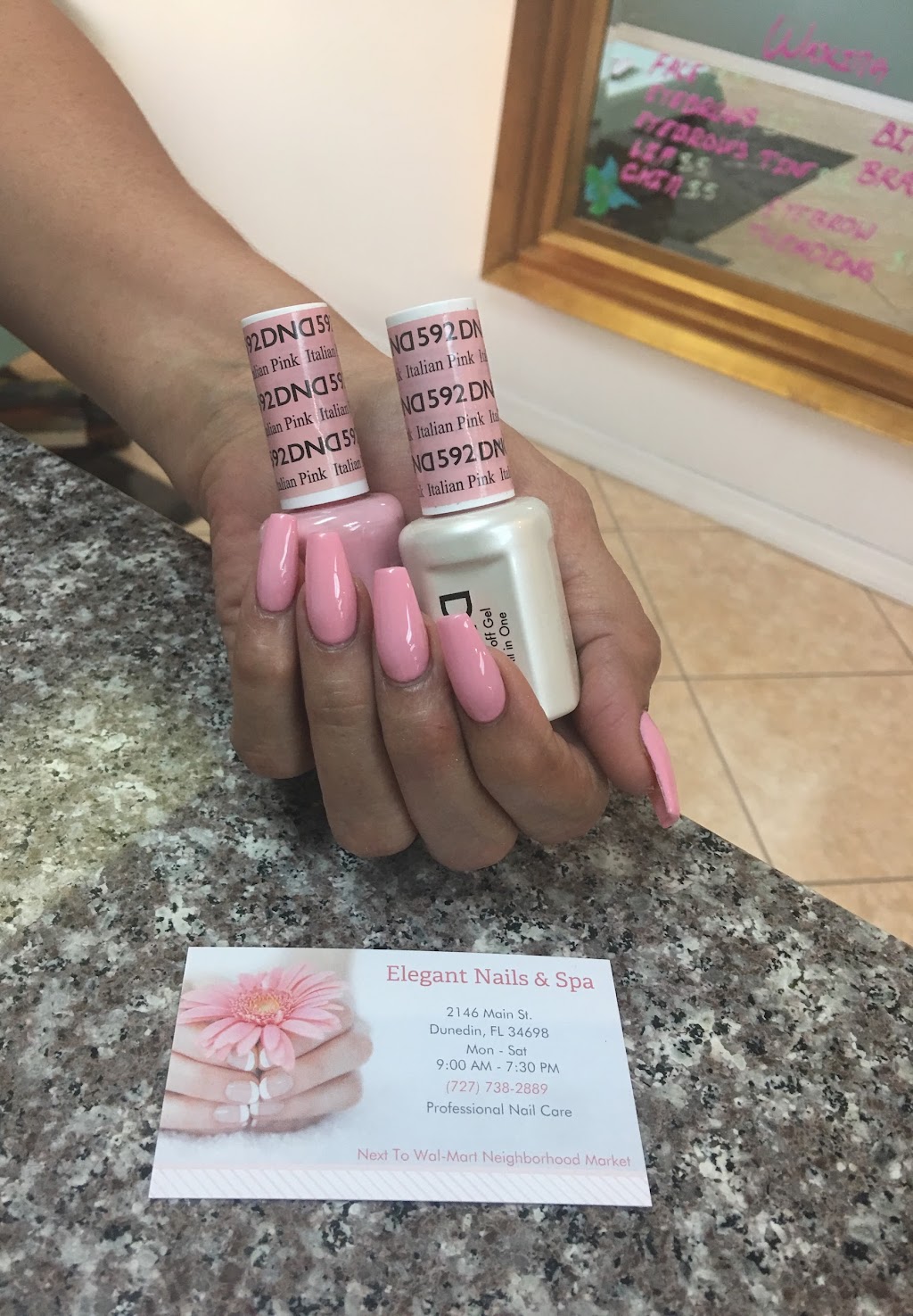 Elegant Nails & Spa | 2146 Main St, Dunedin, FL 34698, USA | Phone: (727) 738-2889