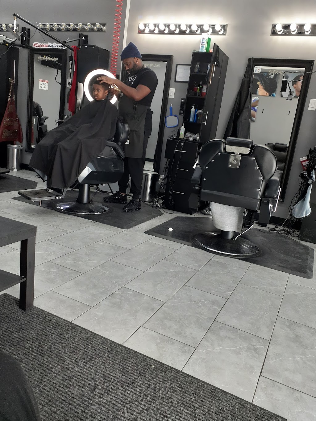 Exposed Barbershop - WEST | 15650 W Eleven Mile Rd, Southfield, MI 48076, USA | Phone: (248) 720-9291