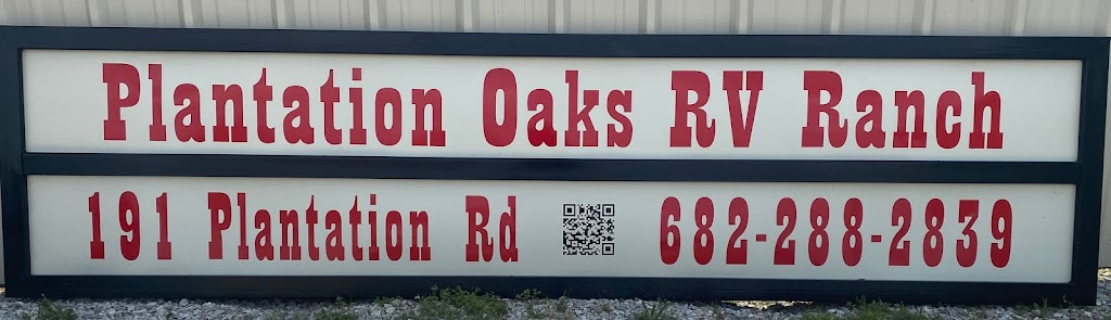 Plantation Oaks RV Ranch | 191 Plantation Rd, Springtown, TX 76082, USA | Phone: (682) 288-2839