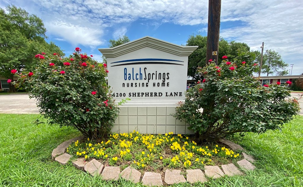 Balch Springs Nursing Home | 4200 Shepherd Ln, Balch Springs, TX 75180, USA | Phone: (972) 286-0335