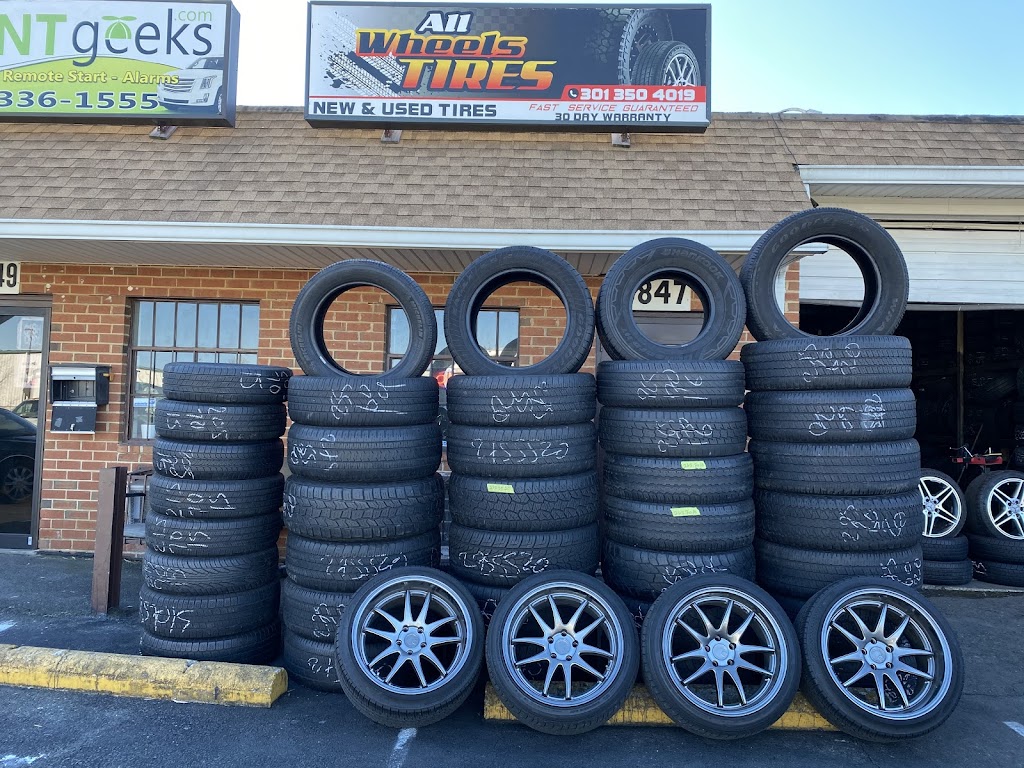 All Wheels Tires LLC | 8847 Walker Mill Rd, Capitol Heights, MD 20743, USA | Phone: (301) 350-4019