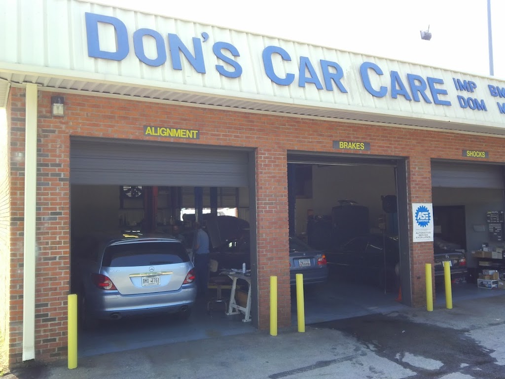 Dons Car Care Center | 700 Peachtree Industrial Blvd, Suwanee, GA 30024, USA | Phone: (770) 271-5444