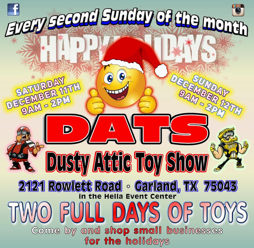 Dusty Attic Toy Show | 2121 Rowlett Rd, Garland, TX 75043, USA | Phone: (210) 416-4408