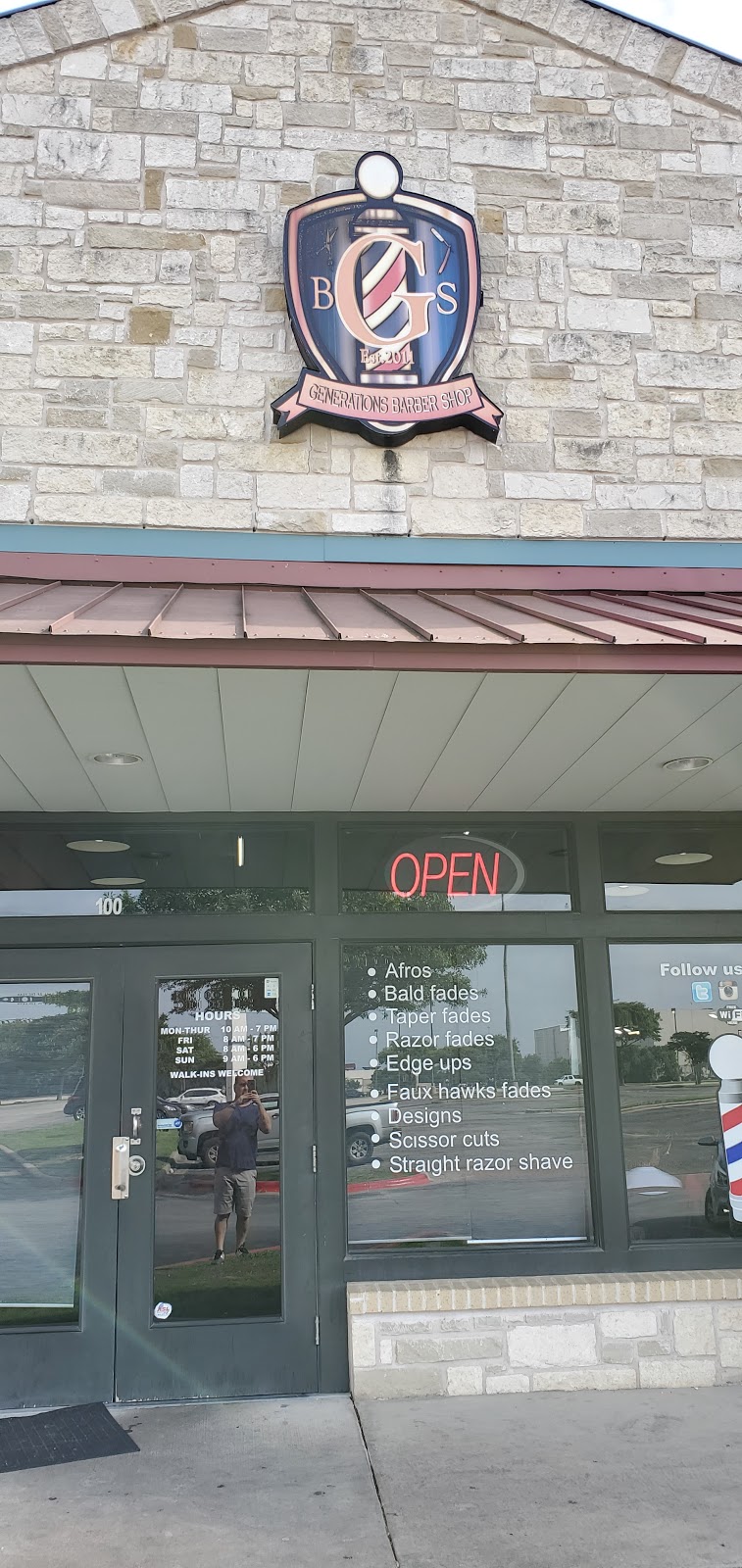 Generations Barber Shop Pflugerville | 15424 Farm to Market Rd 1825, Pflugerville, TX 78660, USA | Phone: (512) 520-5072