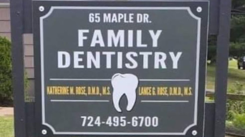 Rose Family Dentistry | 65 Maple Dr, Beaver, PA 15009, USA | Phone: (724) 495-6700