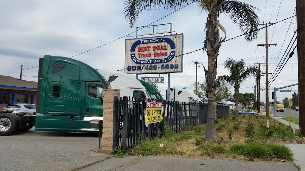 Best Deals Truck Sales | 14682 Valley Blvd, Fontana, CA 92335, USA | Phone: (909) 428-3699