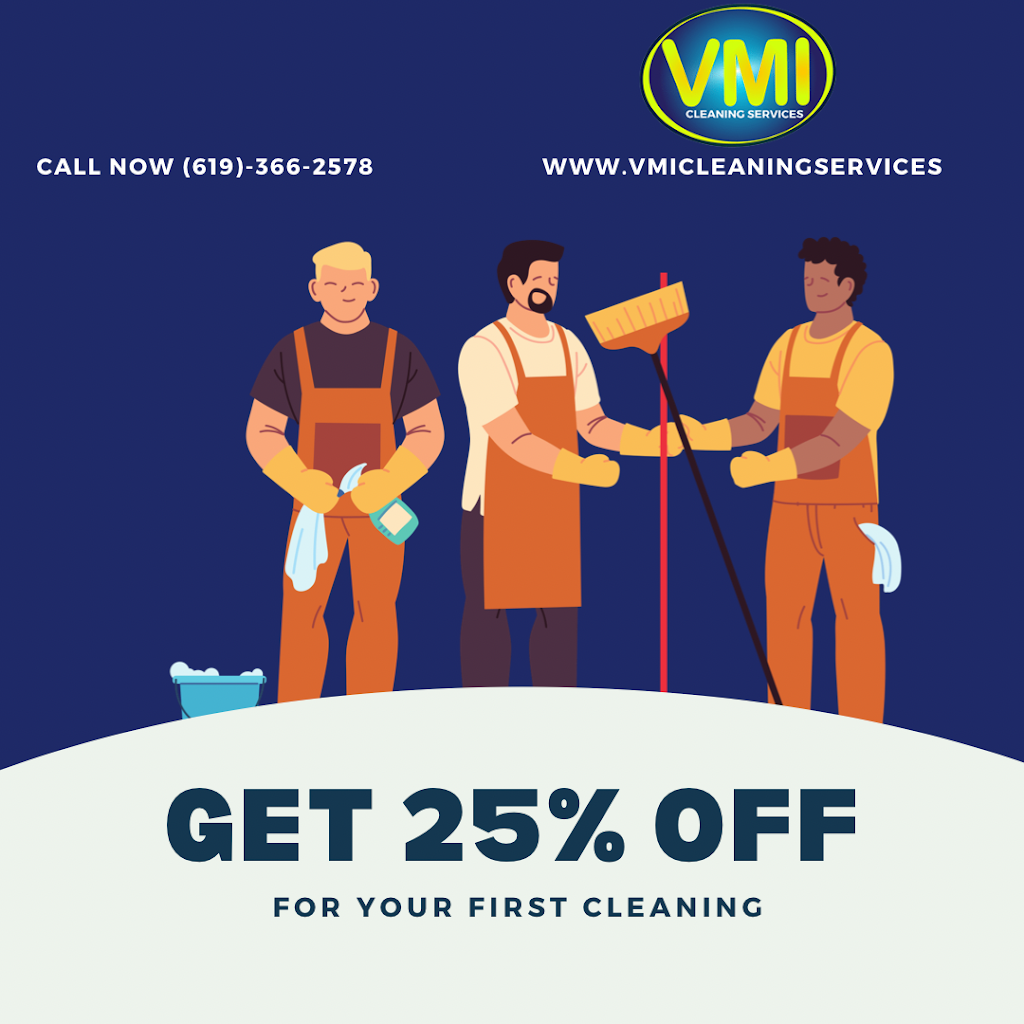 VMI Cleaning Services | 177 Orlando St #27, El Cajon, CA 92021, USA | Phone: (619) 366-2578