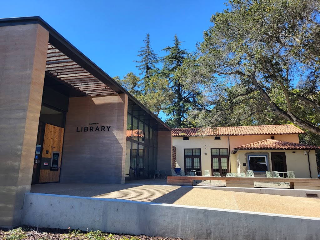 Atherton Library | 2 Dinkelspiel Station Ln, Atherton, CA 94027, USA | Phone: (650) 328-2422