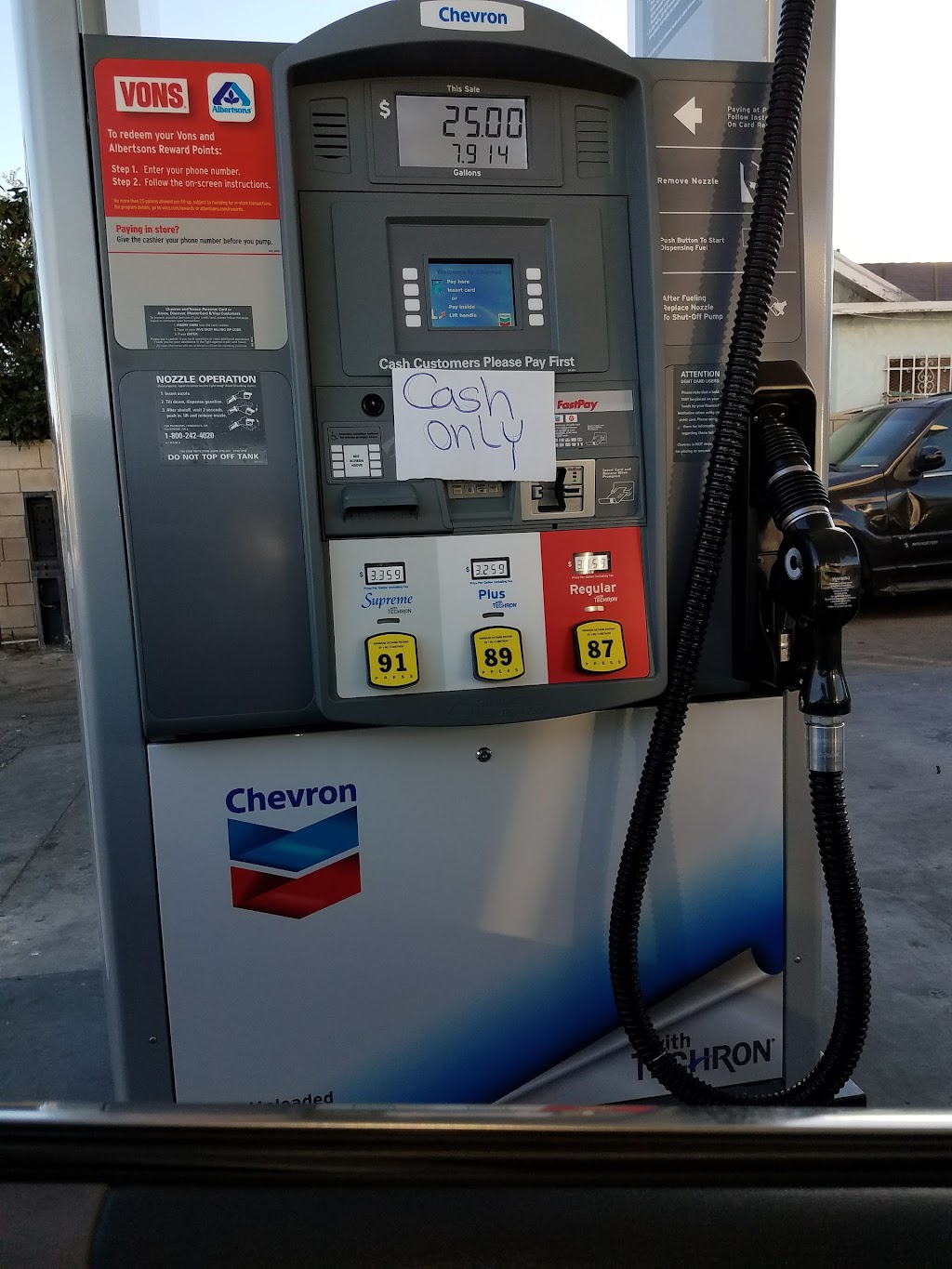 Compton Chevron | 220 W Alondra Blvd, Compton, CA 90220, USA | Phone: (310) 632-7941