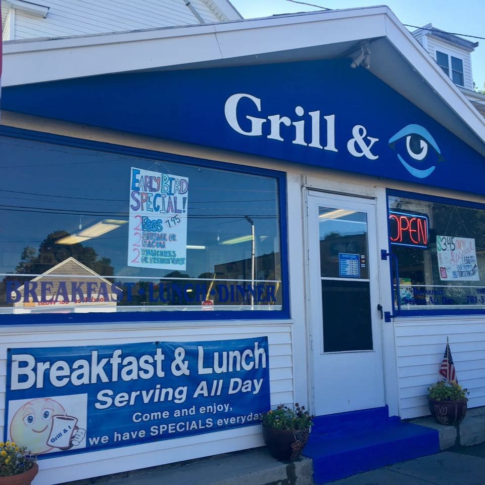 The Grill & Eye | 186 Washington St #1726, Weymouth, MA 02188, USA | Phone: (781) 337-8678