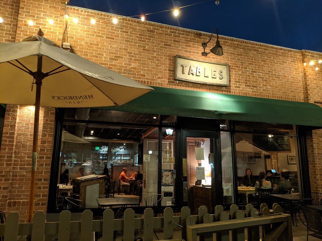 Tables | 2267 Kearney St, Denver, CO 80207, USA | Phone: (303) 388-0299