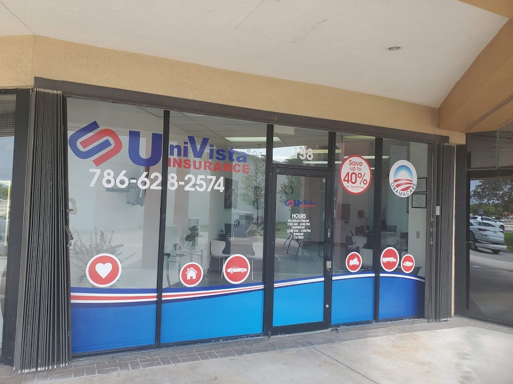 Univista Insurance | 10201 Hammocks Blvd Unit 158, Miami, FL 33196, USA | Phone: (786) 628-2547